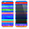 The Inverted Neon Wood Planks V7 Skin for the iPhone 3, 4-4s, 5-5s or 5c