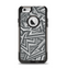The Jagged Abstract Graytone Apple iPhone 6 Otterbox Commuter Case Skin Set
