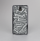The Jagged Abstract Graytone Skin-Sert Case for the Samsung Galaxy Note 3