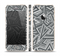 The Jagged Abstract Graytone Skin Set for the Apple iPhone 5s