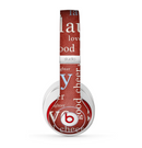 The Joy & Love WordCloud Wallpaper Skin for the Beats by Dre Studio (2013+ Version) Headphones