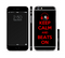 The Keep Calm & Beats On Red Sectioned Skin Series for the Apple iPhone 6