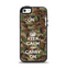 The Keep Calm & Carry On Camouflage Apple iPhone 5-5s Otterbox Symmetry Case Skin Set
