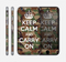The Keep Calm & Carry On Camouflage Skin for the Apple iPhone 6