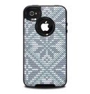 The Knitted Snowflake Fabric Pattern Skin for the iPhone 4-4s OtterBox Commuter Case