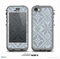 The Knitted Snowflake Fabric Pattern Skin for the iPhone 5c nüüd LifeProof Case