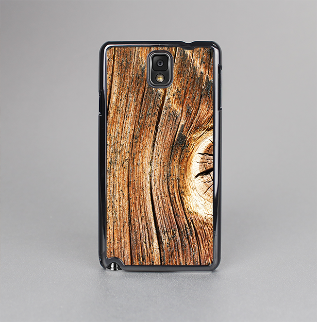 The Knobby Raw Wood Skin-Sert Case for the Samsung Galaxy Note 3