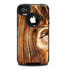 The Knobby Raw Wood Skin for the iPhone 4-4s OtterBox Commuter Case