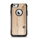 The LIght-Grained Wood Apple iPhone 6 Otterbox Commuter Case Skin Set