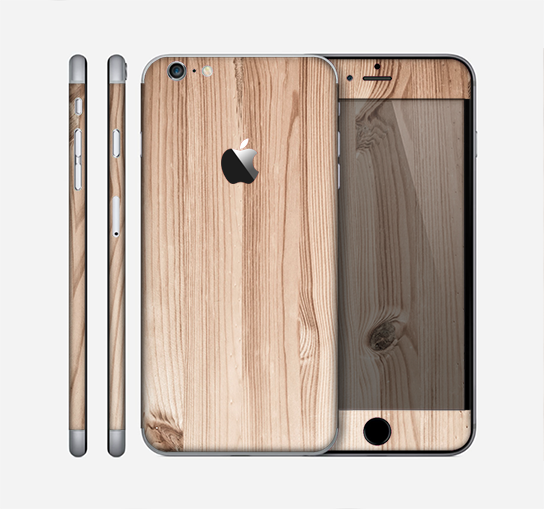 The LIght-Grained Wood Skin for the Apple iPhone 6 Plus