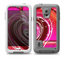 The Large Deep Pink Heart Skin Samsung Galaxy S5 frē LifeProof Case