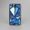 The Large Vector Shards of Blue Skin-Sert Case for the Samsung Galaxy Note 3
