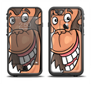 The Laughing Vector Chimp Apple iPhone 6/6s LifeProof Fre Case Skin Set
