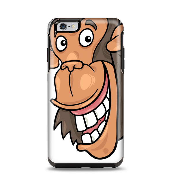 The Laughing Vector Chimp Apple iPhone 6 Plus Otterbox Symmetry Case Skin Set