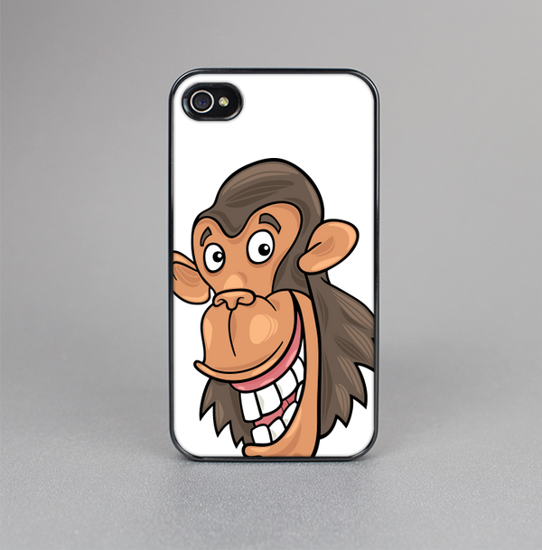 The Laughing Vector Chimp Skin-Sert for the Apple iPhone 4-4s Skin-Sert Case