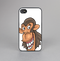 The Laughing Vector Chimp Skin-Sert for the Apple iPhone 4-4s Skin-Sert Case