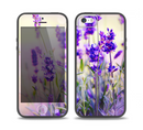 The Lavender Flower Bed Skin Set for the iPhone 5-5s Skech Glow Case