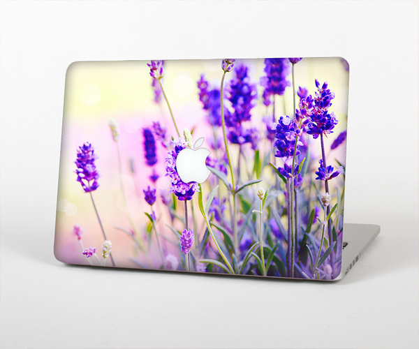 The Lavender Flower Bed Skin for the Apple MacBook Pro Retina 15"