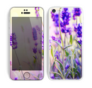 The Lavender Flower Bed Skin for the Apple iPhone 5c