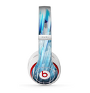 The Layered Blue HD Strips Skin for the Beats by Dre Studio (2013+ Version) Headphones