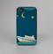 The Layered Paper Night Ship with Gold Stars Skin-Sert for the Apple iPhone 4-4s Skin-Sert Case