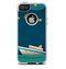 The Layered Paper Night Ship with Gold Stars Skin For The iPhone 5-5s Otterbox Commuter Case