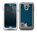 The Layered Paper Night Ship with Gold Stars Skin Samsung Galaxy S5 frē LifeProof Case