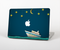 The Layered Paper Night Ship with Gold Stars Skin for the Apple MacBook Pro Retina 15"