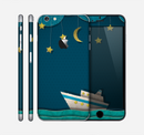 The Layered Paper Night Ship with Gold Stars Skin for the Apple iPhone 6 Plus