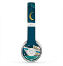 The Layered Paper Night Ship with Gold Stars Skin for the Beats by Dre Solo 2 Headphones