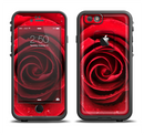 The Layered Red Rose Apple iPhone 6/6s LifeProof Fre Case Skin Set