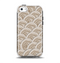 The Layered Tan Circle Pattern Apple iPhone 5c Otterbox Symmetry Case Skin Set