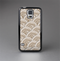 The Layered Tan Circle Pattern Skin-Sert Case for the Samsung Galaxy S5