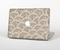 The Layered Tan Circle Pattern Skin Set for the Apple MacBook Air 13"