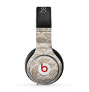 The Layered Tan Circle Pattern Skin for the Beats by Dre Pro Headphones