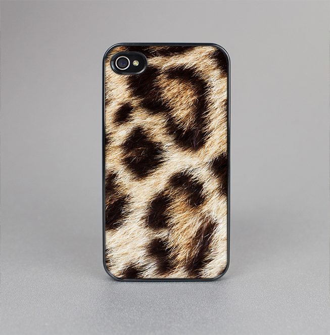 The Leopard Furry Animal Hide Skin-Sert for the Apple iPhone 4-4s Skin-Sert Case