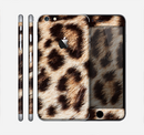 The Leopard Furry Animal Hide Skin for the Apple iPhone 6 Plus