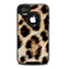 The Leopard Furry Animal Hide Skin for the iPhone 4-4s OtterBox Commuter Case