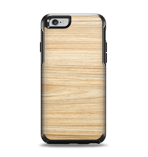 The LightGrained Hard Wood Floor Apple iPhone 6 Otterbox Symmetry Case Skin Set