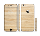 The LightGrained Hard Wood Floor Sectioned Skin Series for the Apple iPhone 6s Plus