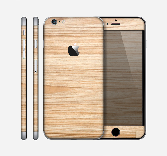 The LightGrained Hard Wood Floor Skin for the Apple iPhone 6 Plus
