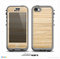 The LightGrained Hard Wood Floor Skin for the iPhone 5c nüüd LifeProof Case