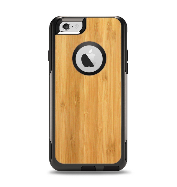 The Light Bamboo Wood Apple iPhone 6 Otterbox Commuter Case Skin Set