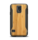 The Light Bamboo Wood Samsung Galaxy S5 Otterbox Commuter Case Skin Set