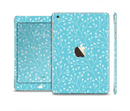 The Light Blue Blossum Twigs Full Body Skin Set for the Apple iPad Mini 3