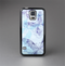 The Light Blue Butterfly Outline Skin-Sert Case for the Samsung Galaxy S5