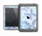 The Light Blue Butterfly Outline Apple iPad Air LifeProof Fre Case Skin Set