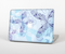 The Light Blue Butterfly Outline Skin for the Apple MacBook Pro Retina 15"