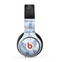 The Light Blue Butterfly Outline Skin for the Beats by Dre Pro Headphones