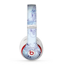 The Light Blue Butterfly Outline Skin for the Beats by Dre Studio (2013+ Version) Headphones